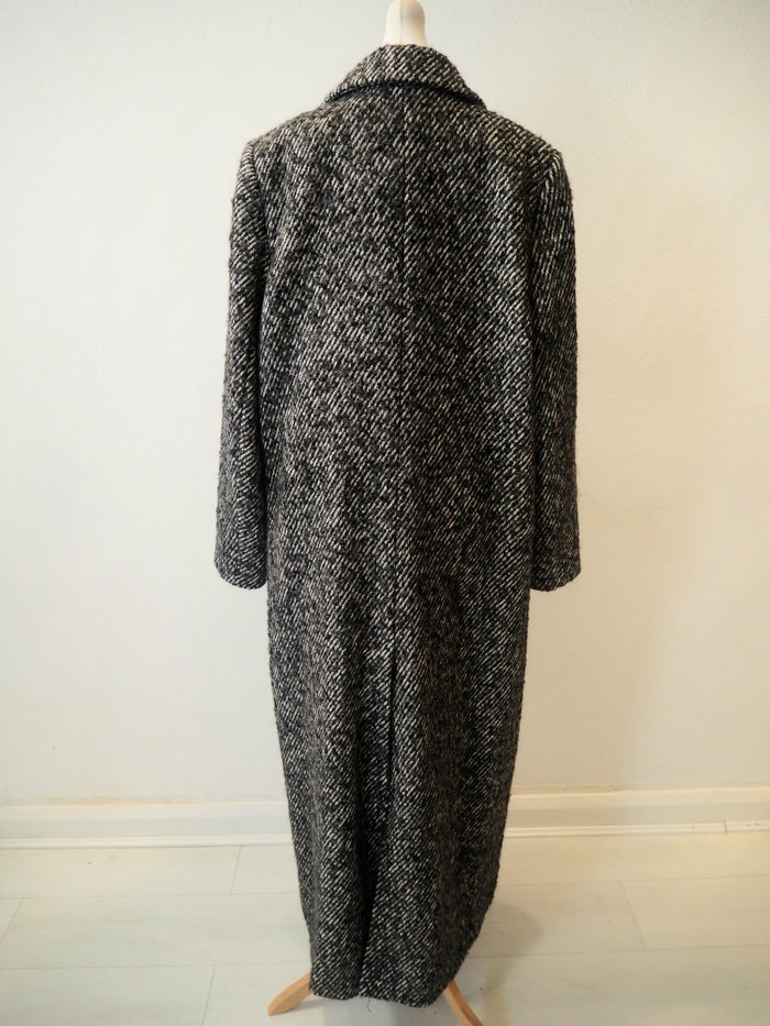 Autograph Black Tweed Overcoat 20