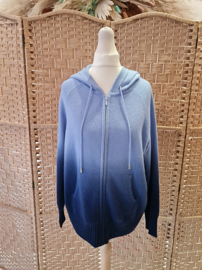 Autograph Blue Cashmere Hoodie s