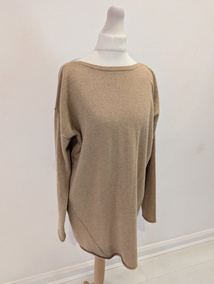 Autograph Camel Cashmere Jumper M