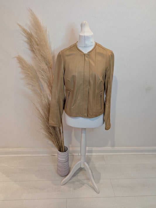 Autograph Camel Leather Jacket 16