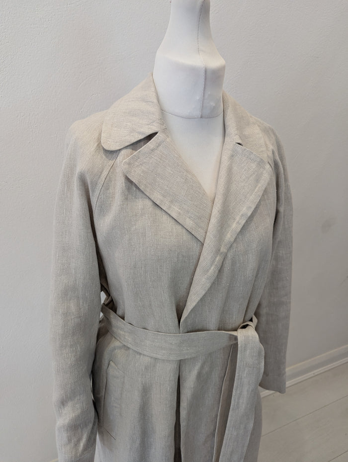 Autograph Oatmeal Duster Coat 14