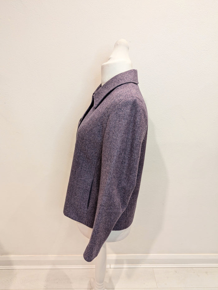 Avoca Purple Wool Jacket 14