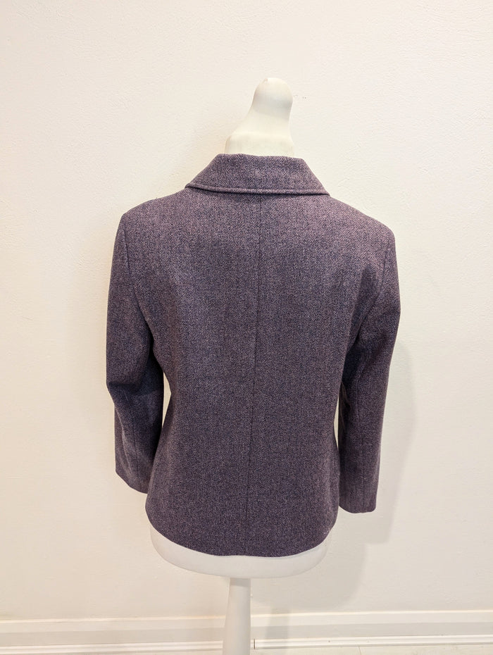 Avoca Purple Wool Jacket 14