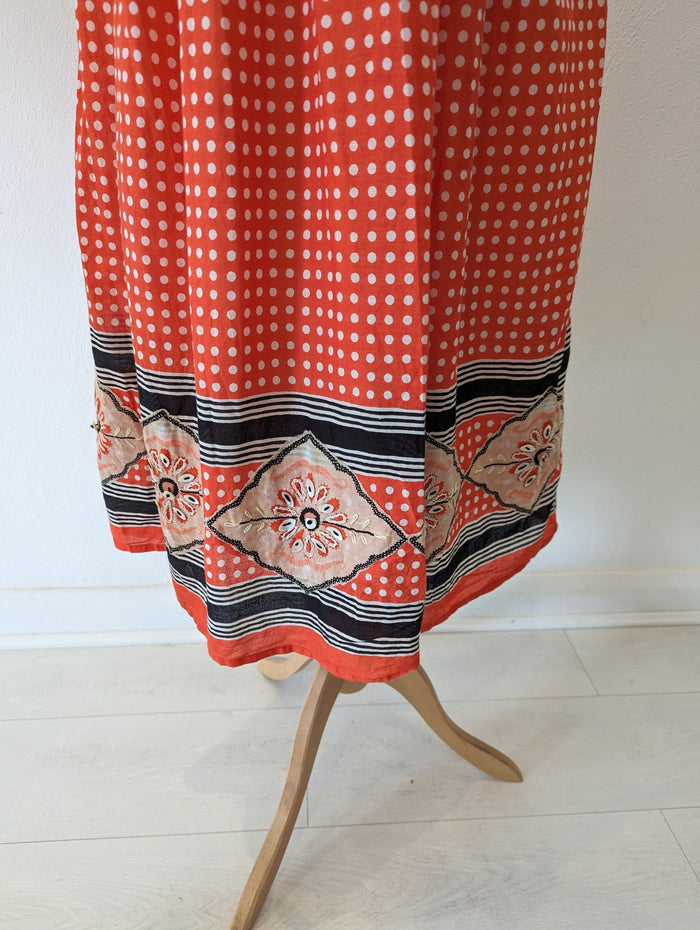 Azura Coral Spot Sundress 10