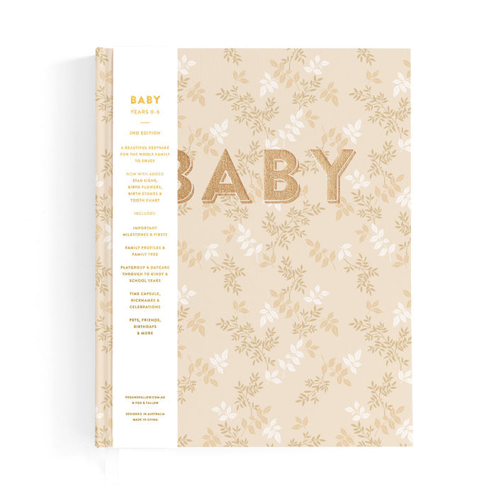 Baby Book Cedarwood Boxed - 3rd Edition - PRE-ORDER (OCTOBER)