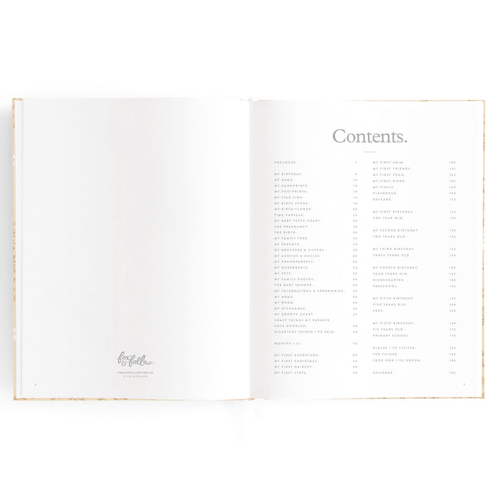 Baby Book Cedarwood Boxed - 3rd Edition - PRE-ORDER (OCTOBER)