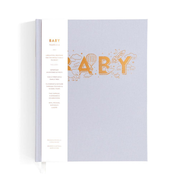 Baby Book Grey Boxed - 3rd Edition