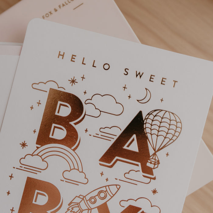 Baby Milestone Cards - Cream