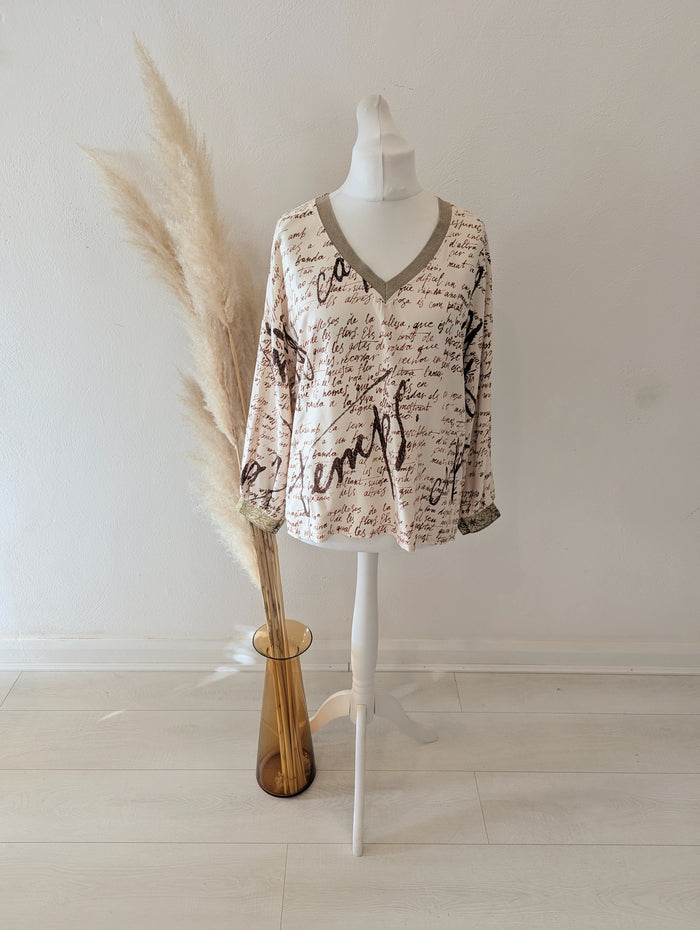 Bagoraz Cream Writing Top M