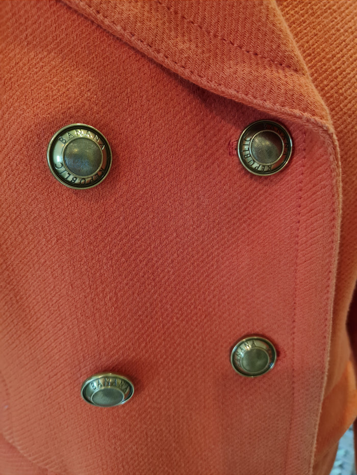 Banana Republic Orange Jacket S/P
