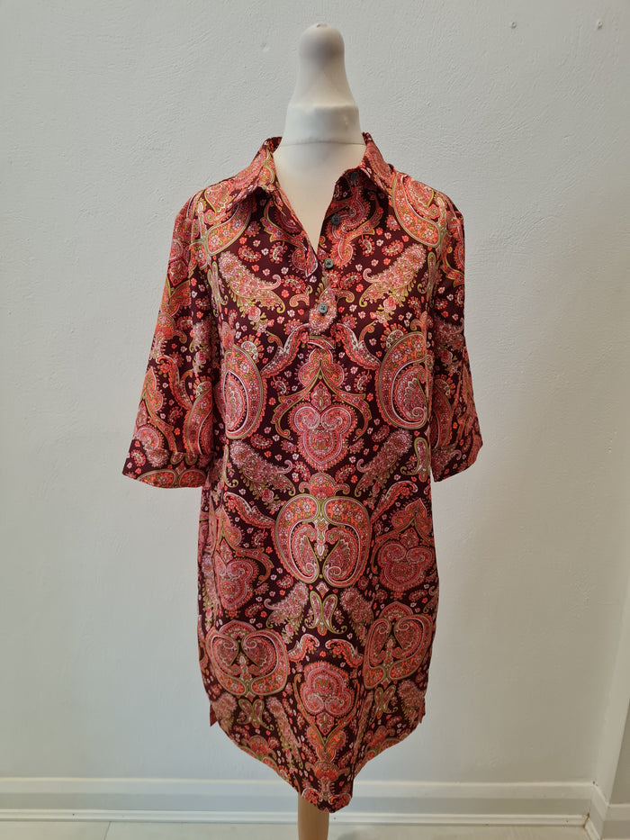 Banana Republic Paisley tunic 10/12