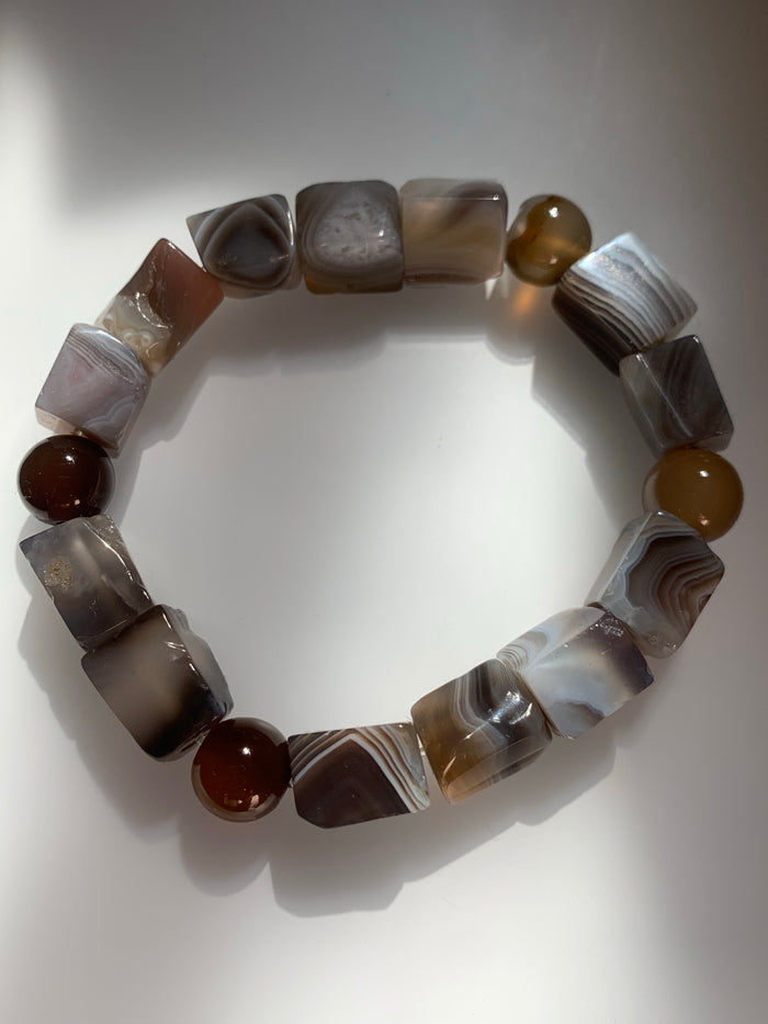 Banded Agate Bracelet