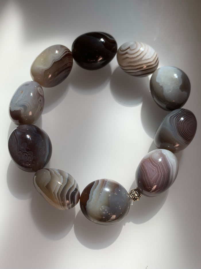 Banded Agate Bracelet