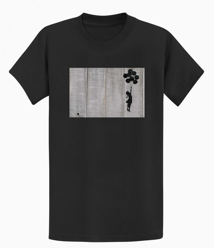 Banksy  T-shirt - Balloon Girl Banksy-Apparel