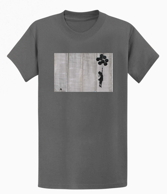 Banksy  T-shirt - Balloon Girl Banksy-Apparel