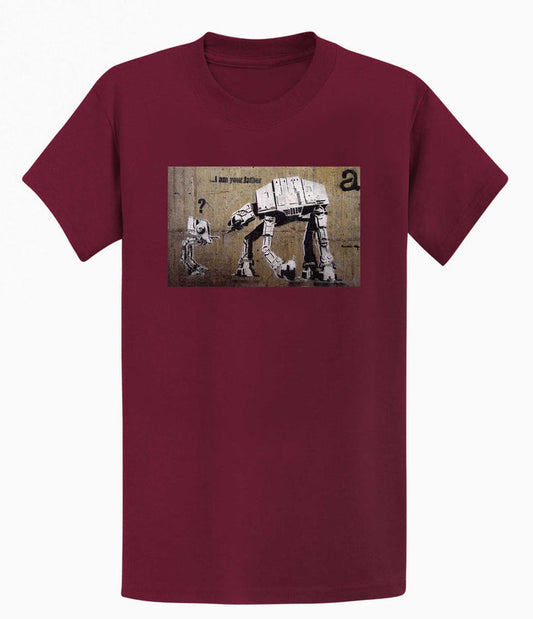 Banksy T-shirt - I Am Your Father Banksy-Apparel