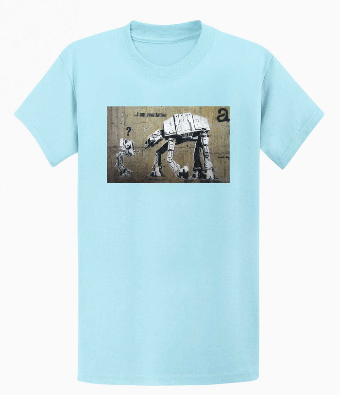 Banksy T-shirt - I Am Your Father Banksy-Apparel