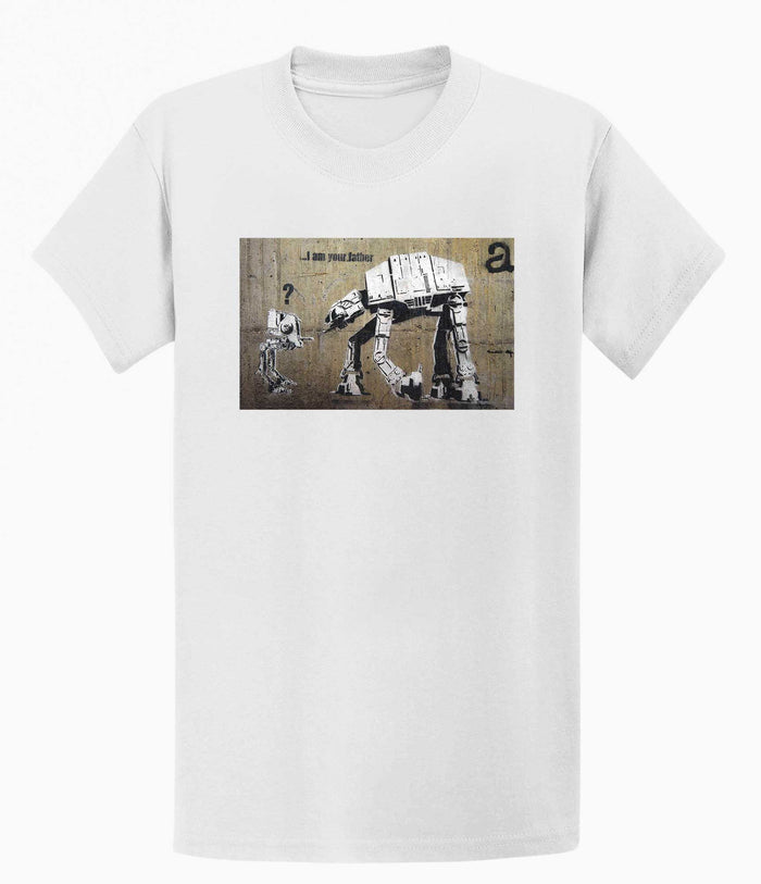 Banksy T-shirt - I Am Your Father Banksy-Apparel