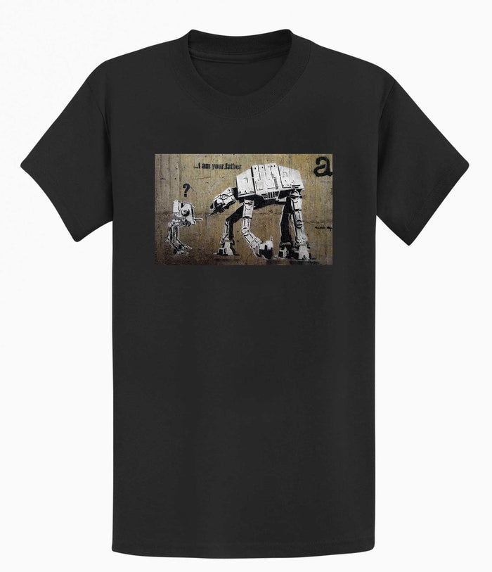 Banksy T-shirt - I Am Your Father Banksy-Apparel