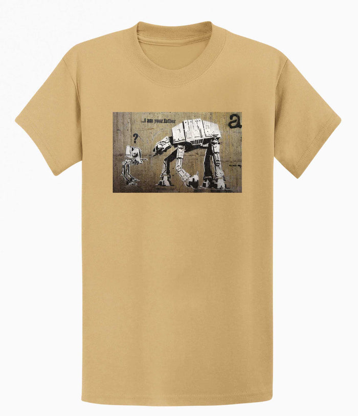 Banksy T-shirt - I Am Your Father Banksy-Apparel