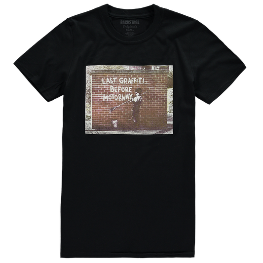 Banksy Last Graffiti Men's T-shirt