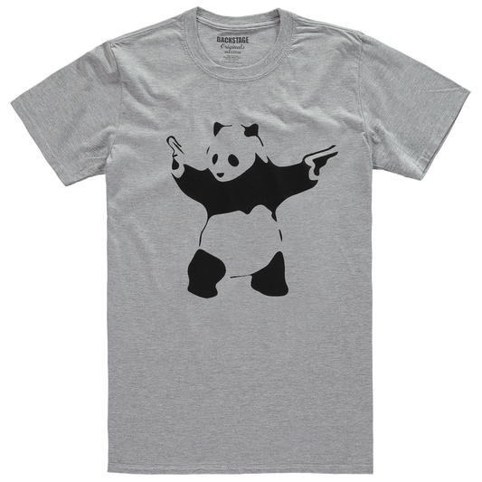 Panda With Guns Men's T-shirt
