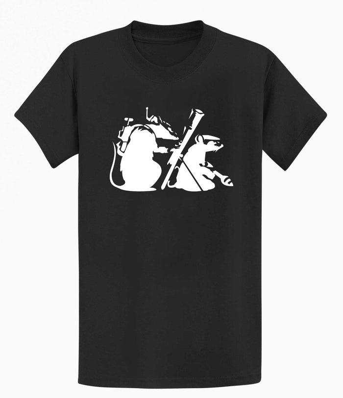 Banksy T-shirt - Terror Rats Banksy-Apparel