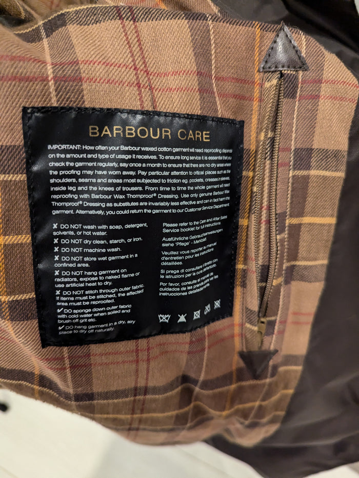Barbour Wax Coat 16 (small fitting)