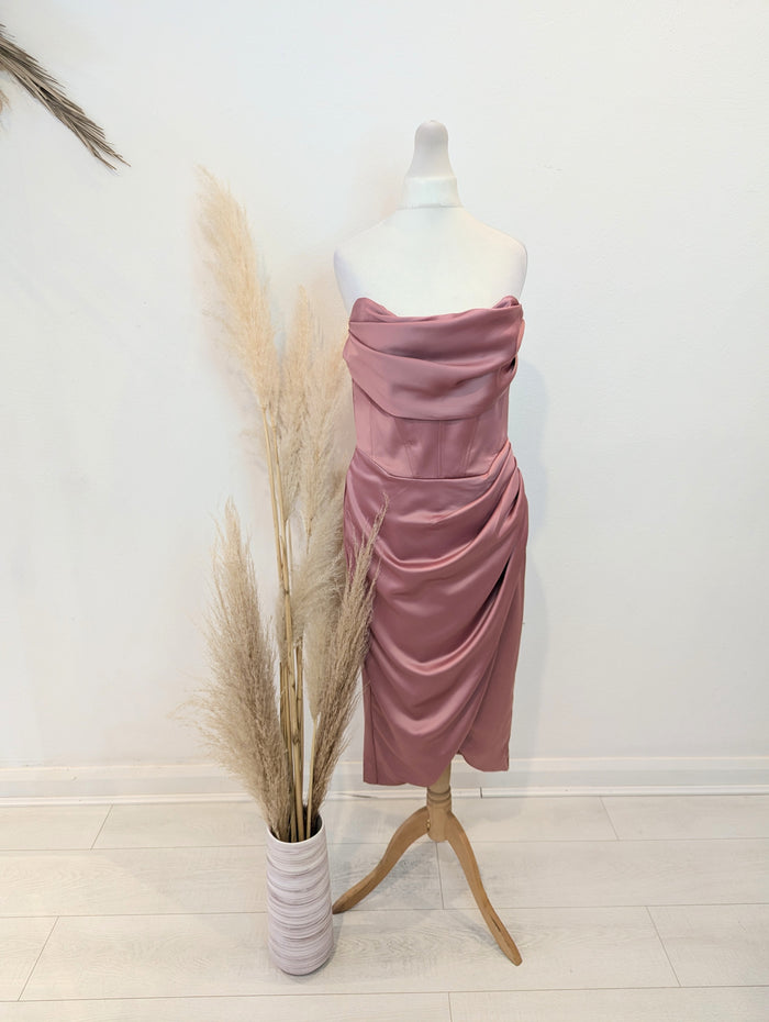 Bardot blush dress 10