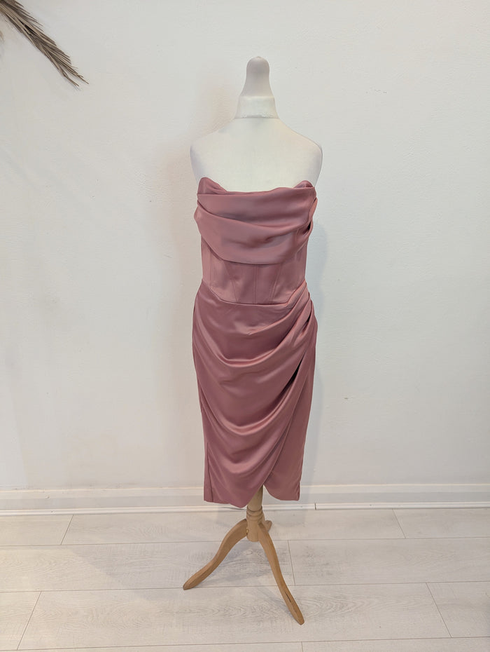 Bardot blush dress 10