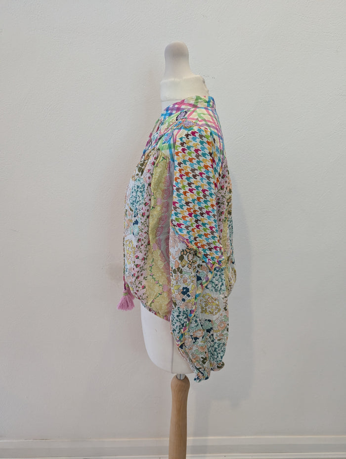 Barok Multi Floral Blouse S