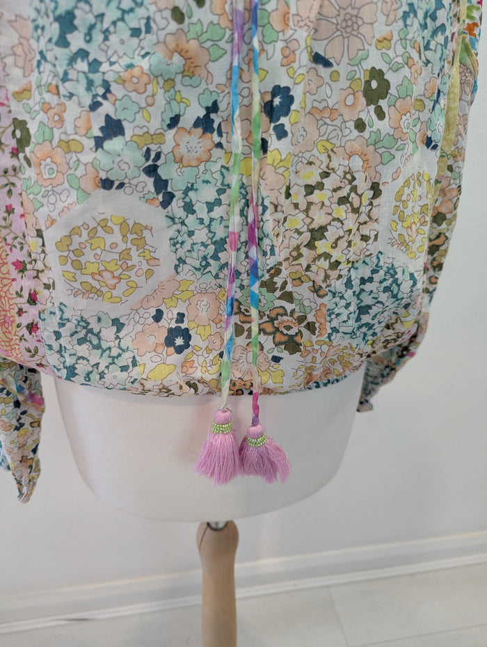 Barok Multi Floral Blouse S