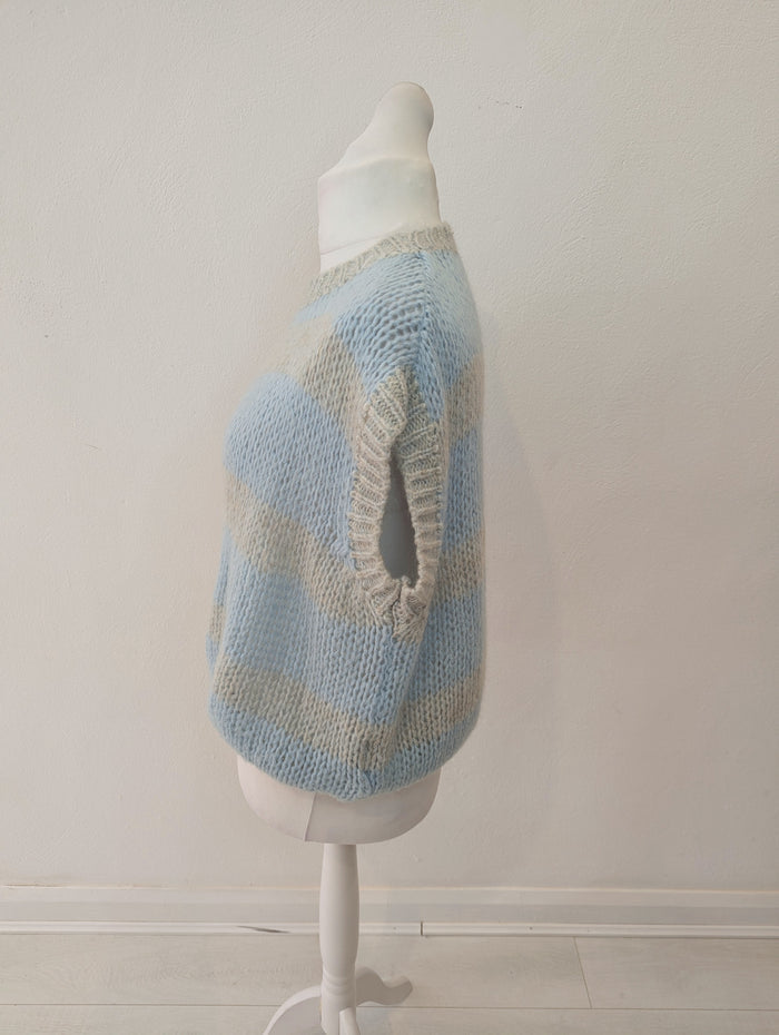 Bellerina Blue Stripe Tank M/ L