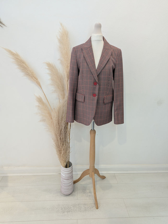 Benetton Check Blazer 8