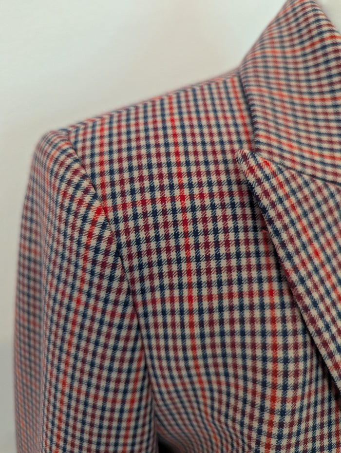 Benetton Check Blazer 8