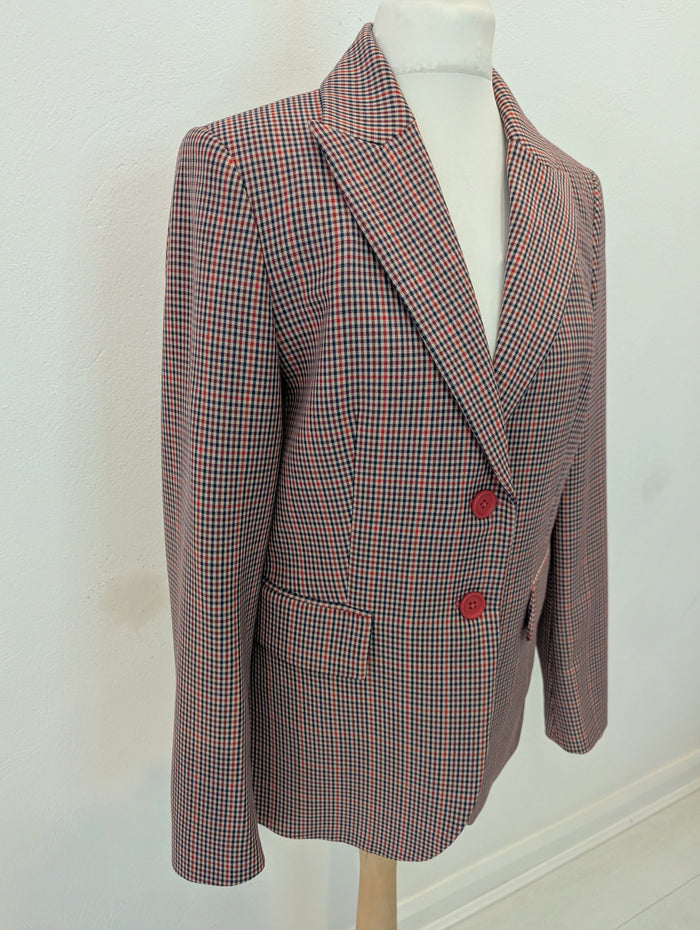 Benetton Check Blazer 8