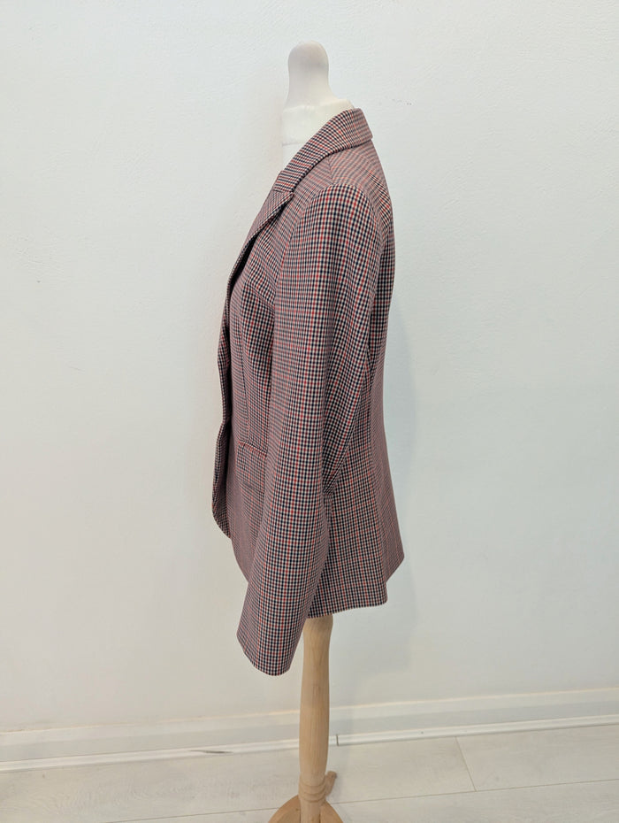 Benetton Check Blazer 8