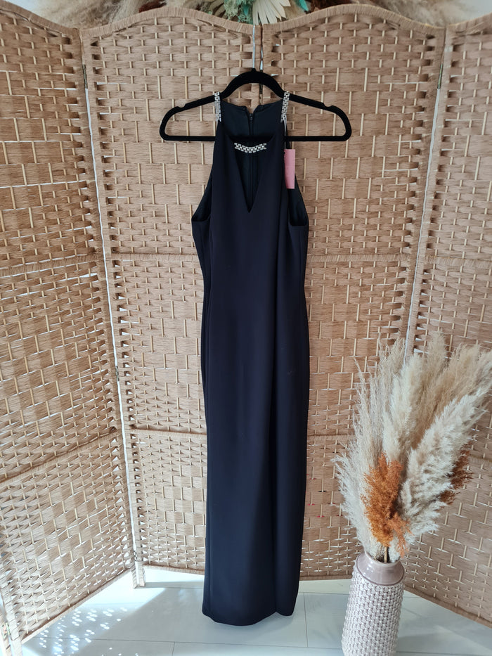Black Chain neck Maxi 12
