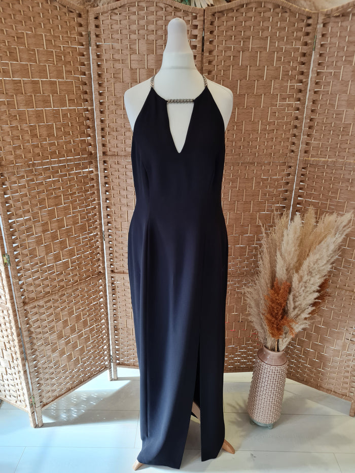 Black Chain neck Maxi 12
