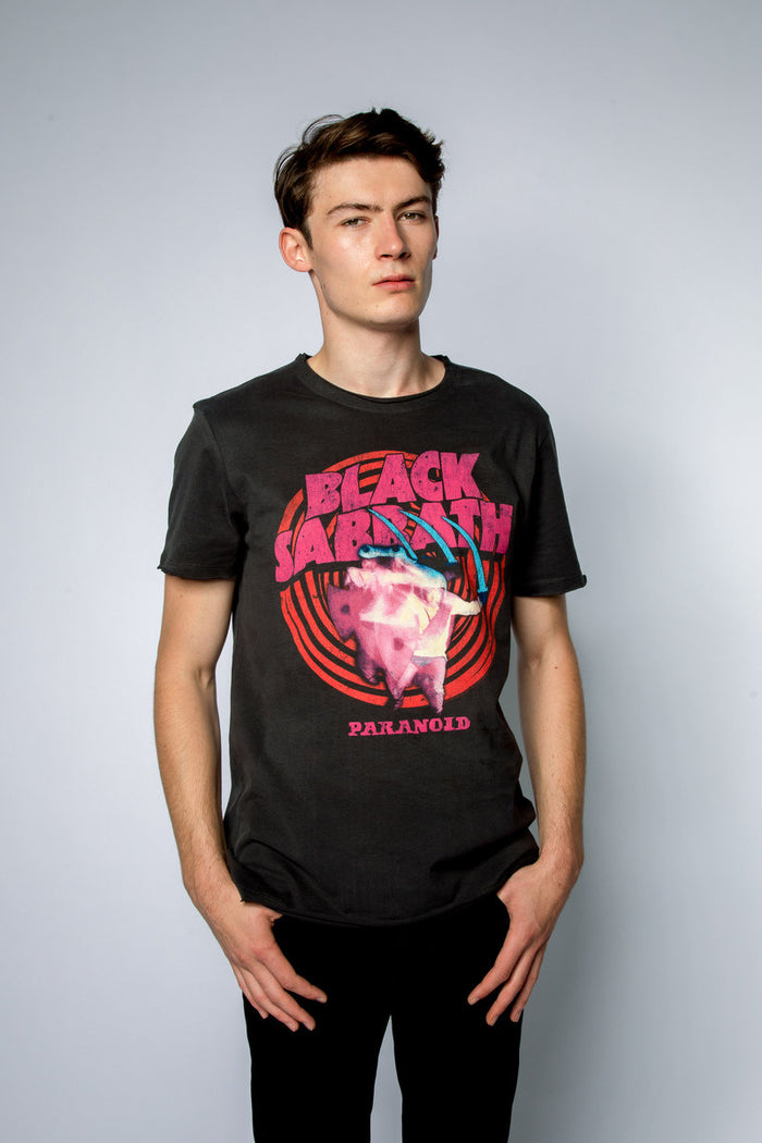 Black Sabbath T Shirt - Paranoid Amplified