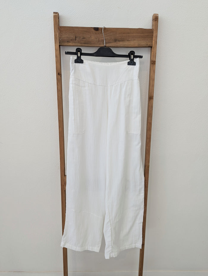 Blanc De Nil White Trousers 10