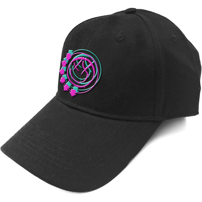 Blink 182 Unisex Baseball Cap - Double Six Arrow Smiley Rock Off