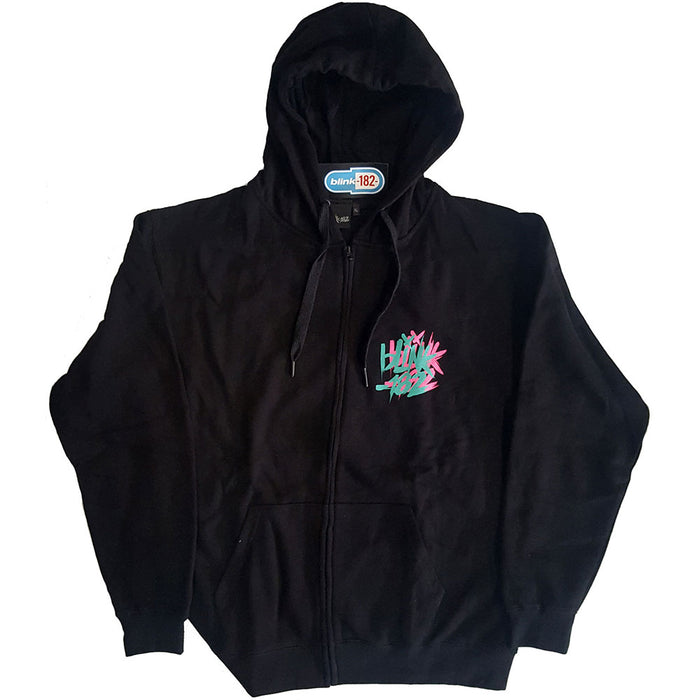 Blink 182 Unisex Hoodie - Double Six Arrow Smiley Rock Off