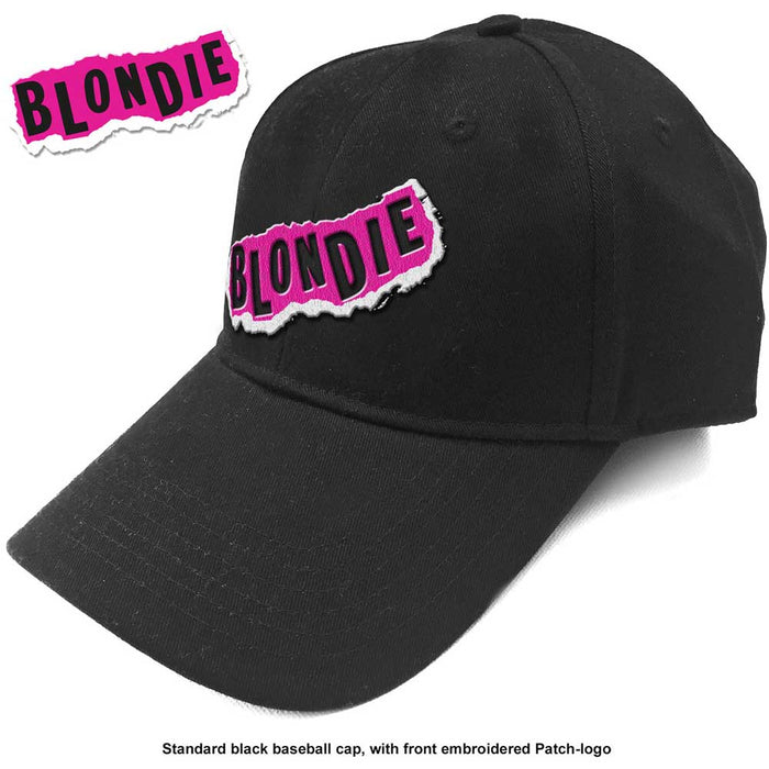 Blondie Unisex Baseball Cap: Punk Logo Rock Off