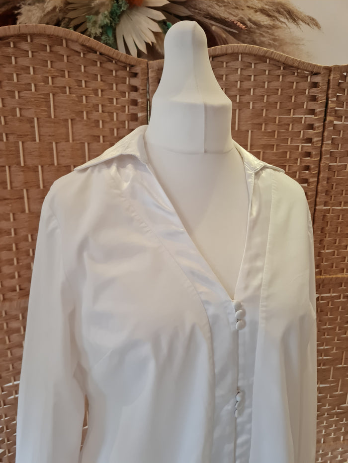 Blooms Satin trim Blouse 16