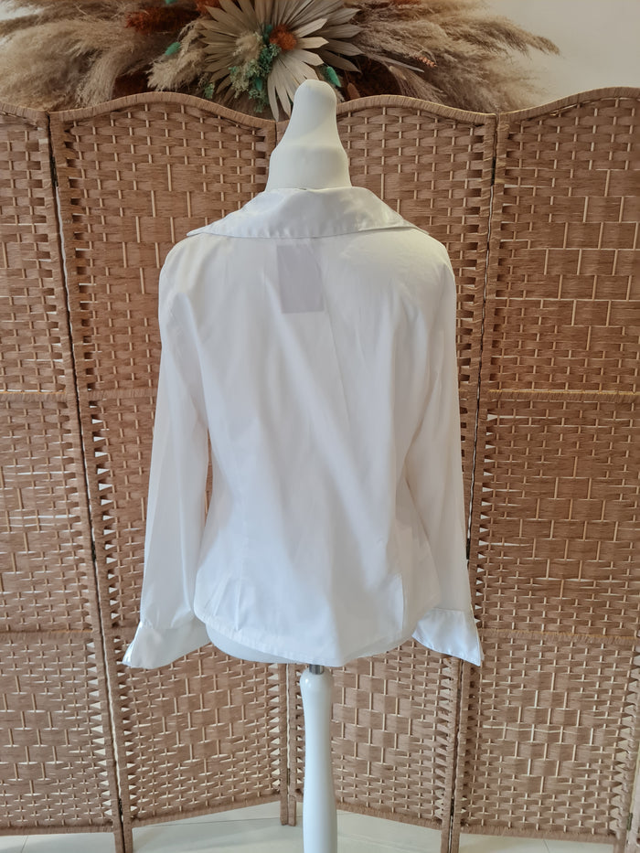 Blooms Satin trim Blouse 16