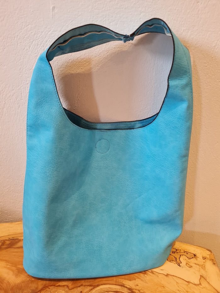 Blue Shoulder Bag