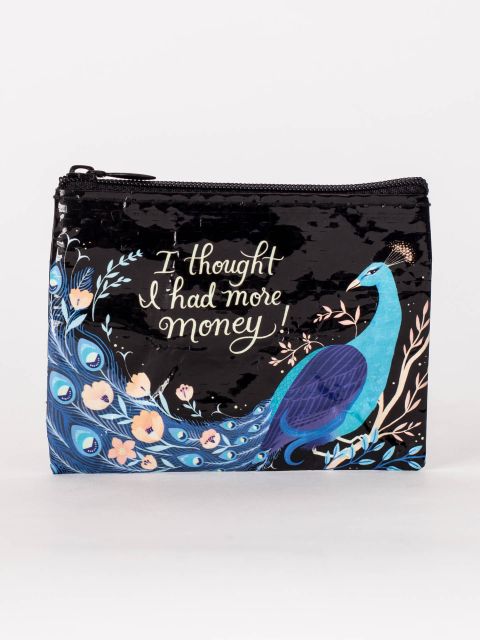 BlueQ - I Thought i had more money- Coin Purse BLUEQ