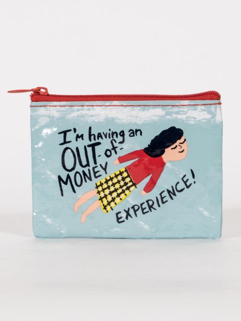BlueQ - I'm having an Out Of Money Exprience- Coin Purse BLUEQ