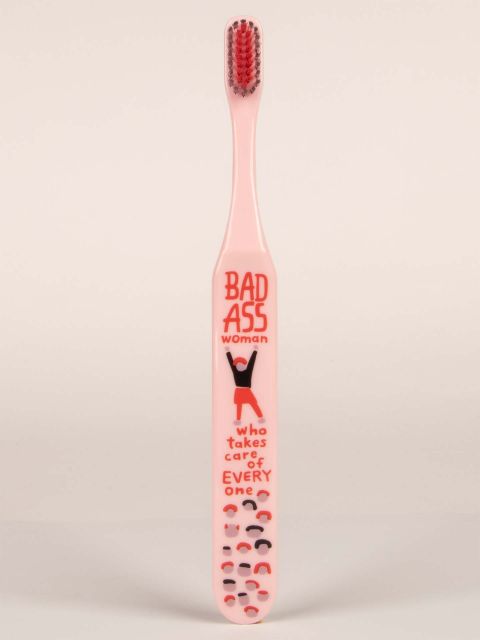 BlueQ "Badass Woman Who Takes Care Of Everyone" Toothbrush BLUEQ